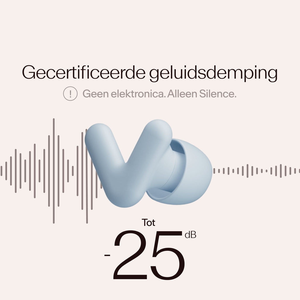 Alpine Silence oordoppen met gecertificeerde geluidsdemping #color_bue #lang_nl