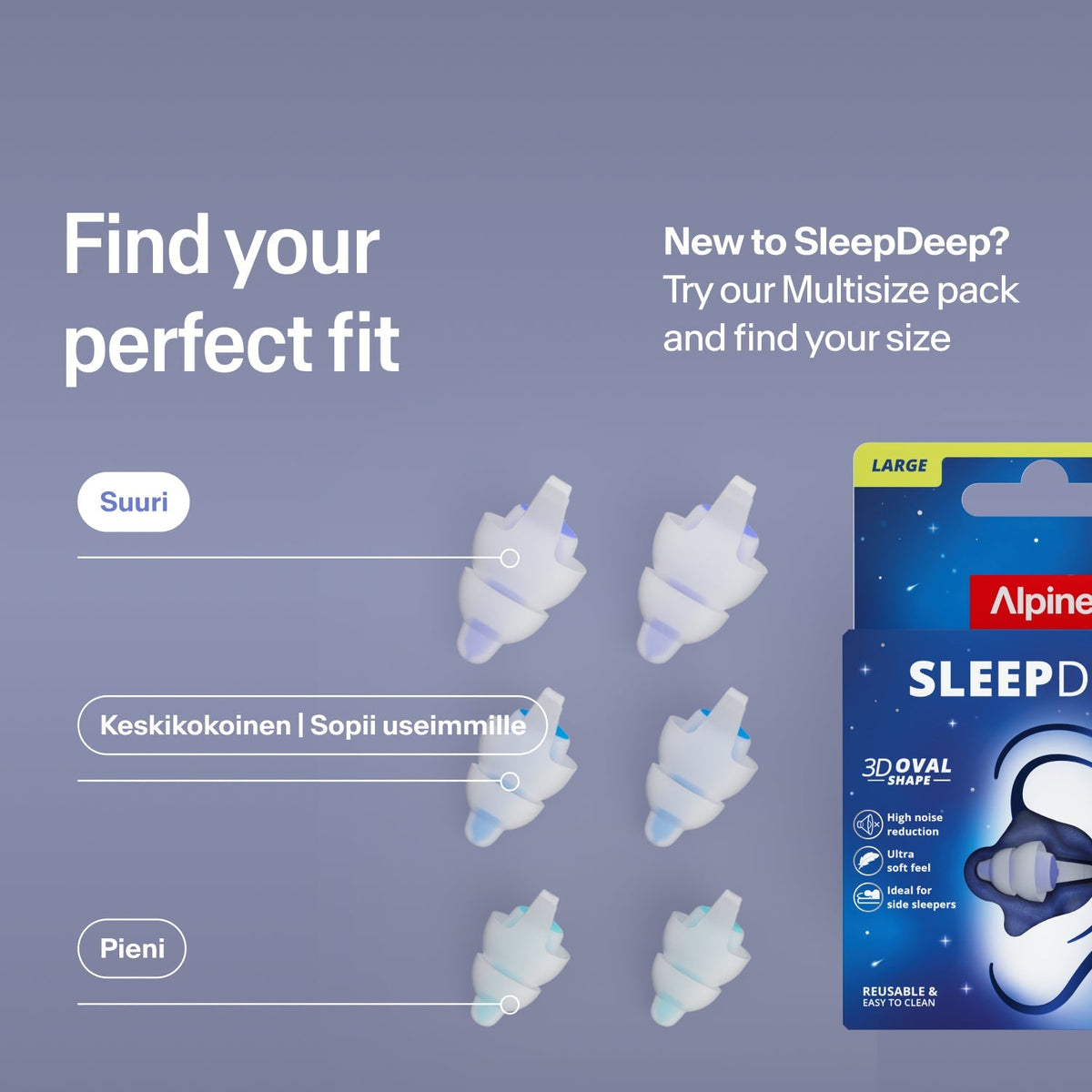 alpine sleepdeep earplugs #size_large #lang_fi