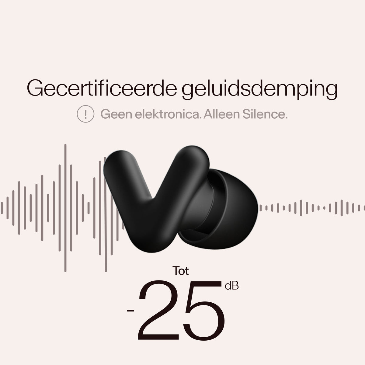 Alpine Silence Zertifizierter Gehoerschutz #color_black #lang_nl