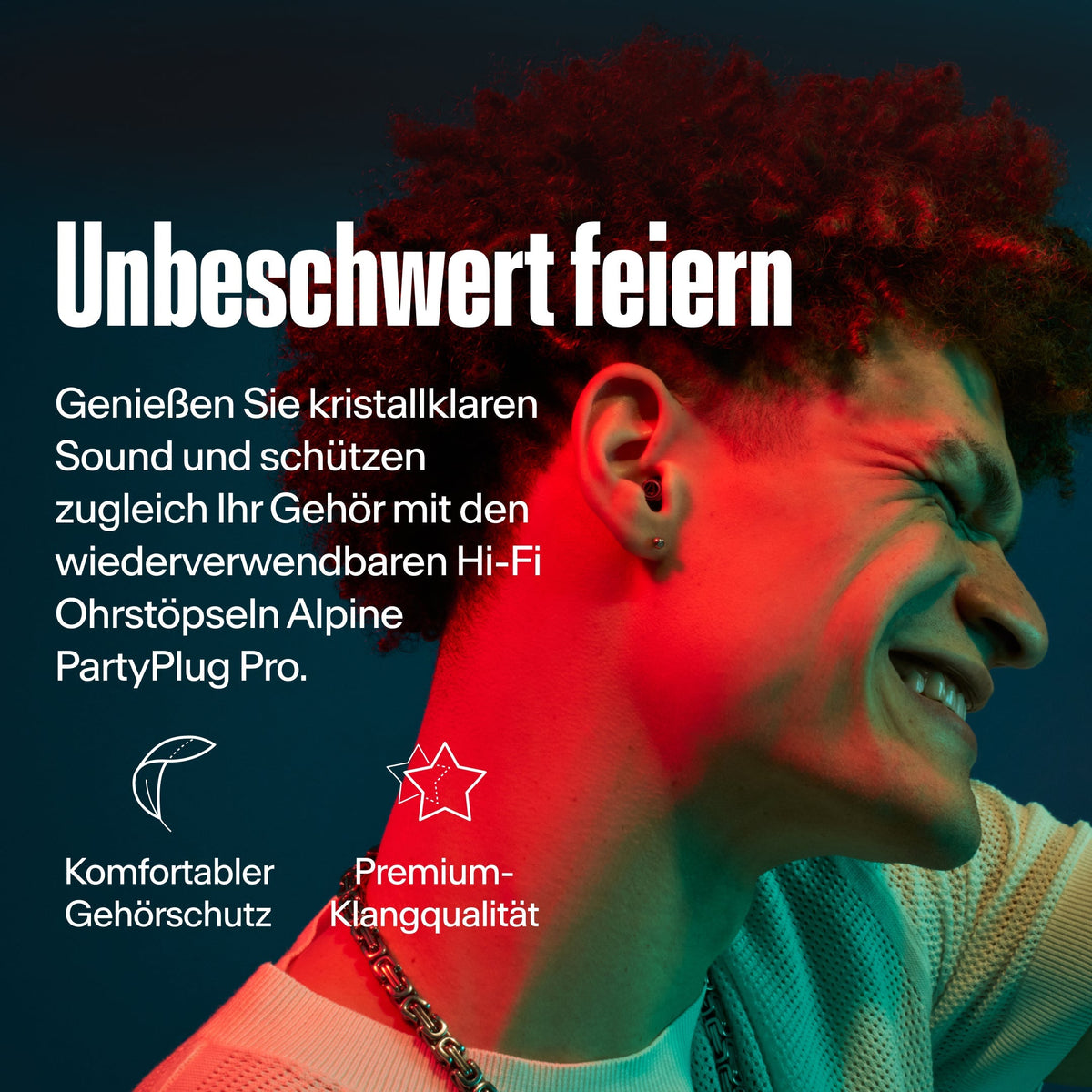 Alpine PartyPlug Pro #color_black #lang_de