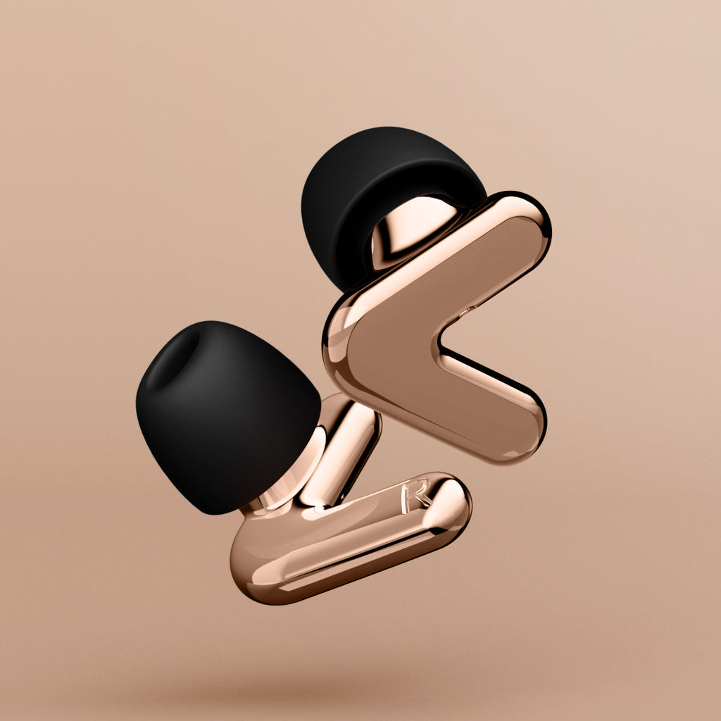Rendu des bouchons Alpine Tune en rose-gold #color_rose-gold
