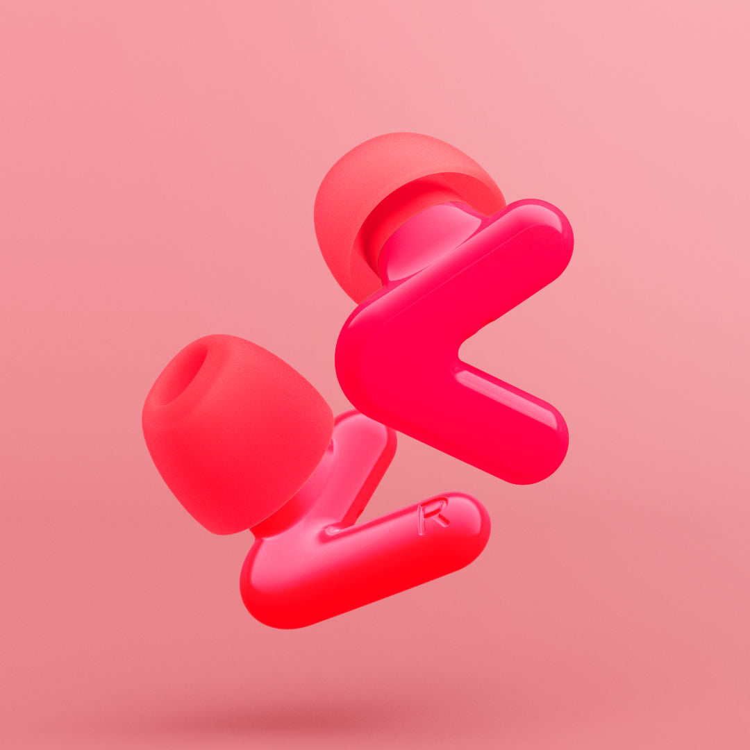 Rendu des bouchons Alpine Tune en neon-pink #color_neon-pink